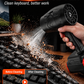 🌬️💨 Handhållen turbofläkt – kraftfullt luftflöde, kompakt design & smidig användning hemma och på språng 🔋✨