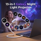 🌌 50 % RABATT NU! 💫 USB-lampa med stjärnhimmelprojektion – 13 utbytbara filmskivor & flexibel hals – perfekt för sovrummet ✨