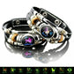 🎉 2026 REA – 50 % RABATT! ✨ Lysande Läderarmband med Stjärntecken – Personligt Smycke med En Elegant Detalj 🌟💫