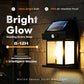 ☀️ 50 % RABATT! 💡 Solcellsvägglampa med rörelsedetektor, IP65 vattenskydd, trådlös och utan elräkning 🏡