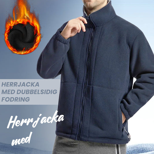 🔥 på dubbelskiktad jacka med huva Gratis frakt📦