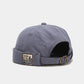 Unisex Brämlosä Skullcap Mössa, Visirlös Sjömansdesign Vintage Beanie, Viral Stapelbar Hipsterkeps för Urban Gatumode