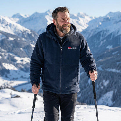 🎁2026 Nyheter 56% RABATT💥2026 Uppgraderad Unisex Hooded Casual Grafen Värmeisolerad Jacka (med innerfickor)