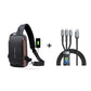 🎒 50 % RABATT! 🔥 Sportväska med USB-laddningsport – stöldskyddad, praktisk & lätt – perfekt för resor, pendling & friluftsliv ⚡