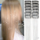 🏆Flash 49 %⚡50 000+ sålda! Nästan slut -✨Clip-in Tinsel Hair Extensions（En uppsättning med 12 delar）