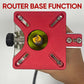 🔧 50% RABATT NU! 🛠️ 4-i-1 Router Fräsning Spår Bracke – Multifunktionell & Justerbar – Perfekt för Trä- & Metallbearbetning – Modulär Design ✨