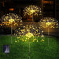 ✨Vattentät Solcellslampa – Fyrverkerieffekt, IP65 & 150 LED!✨