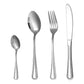 🍴 BLIXTREA: 50% RABATT! Bestickset 4 Delar i Rostfritt Stål – Spegelpolerad & Mikronaggad Egg för en Stilren Dukning ✨🍽️
