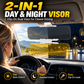 🔥 Universellt HD-solskydd för bilen med antireflexbehandling, skyddar både dag och natt 🚗☀️🌙✅💥