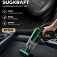 🚗 50 % RABATT NU! 🔋 Kraftfull sladdlös bildammsugare – kompakt och lätt med 10 000 Pa sugkraft 🧹