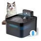 Smart kattfontän med rörelsesensor