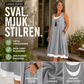 👗 50% RABATT NU! 🌸 Kvinnor Casual Lös Ärmlös Faux Tvådelad Tankklänning – Snygg & Andningsbar – Perfekt för Sommaren – Storlek S-3XL ☀️