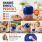 ⚡ 50% RABATT NU! 🔪 Kraftfull Minihackare – Sladdlös & USB-C Laddning – Perfekt för Snabb Matförberedelse – Enkel att Använda & Rengöra 🍲
