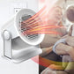 🔥400 W bärbar varmluftsbluff med oscillering