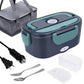 🎁 57% RABATT🔥2-i-1 Bärbar Dual Voltage Electric 7-delad Set Lunchbox