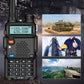 ⏰ Endast nu 50% rabatt!🔥📡 UV-5R Hamradio Långdistans UV5R Two-Way Radio Dualband Walkie-Talkie