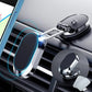 🎁🚗 Vikbar magnetisk biltelefonhållare i legering – 6 N52-magneter, 360° rotation & stark hållkraft 📱✨
