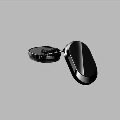 🎁🚗 Vikbar magnetisk biltelefonhållare i legering – 6 N52-magneter, 360° rotation & stark hållkraft 📱✨
