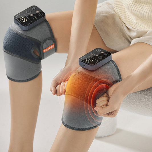 🔥Knämassagerare med varm kompress och LED-display