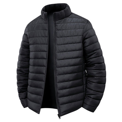 🎁Tidsbegränsat erbjudande🔥Enfärgad varm lätt bomullsjacka