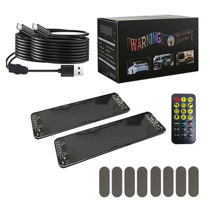 50 % rabatt🔥 Färgglad ögonlampa för bilfönster