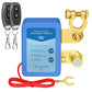 🔋🚗 12V/24V Fjärrstyrd bilbatteri avstängningsbrytare