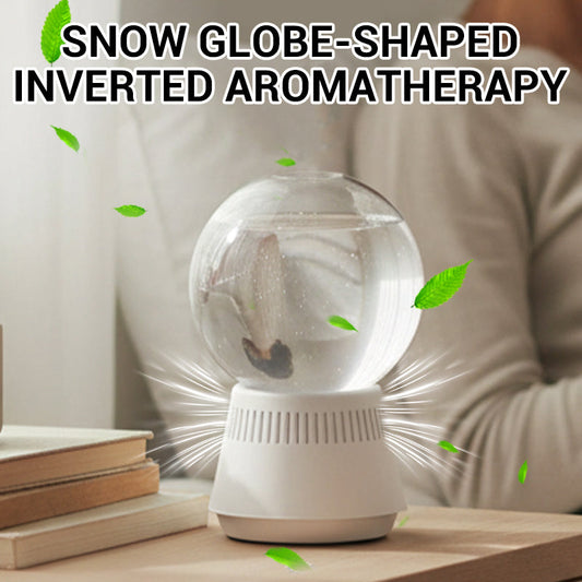 ⏰ Endast nu 50% rabatt!⏳Snöglobformad inverterad aromaterapi