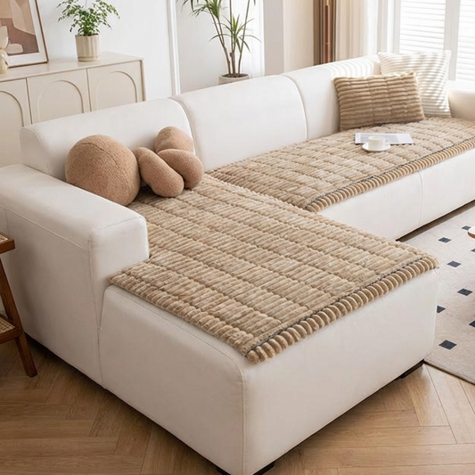 🛋️ 50% RABATT! 🛡️ Quiltad Soffdyna – Halkfri, Manchester-Tyg & Lätt att Rengöra ✨