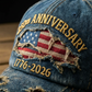 🎉2026 Het rea🔥 250-årsjubileum Distressed Baseball Cap