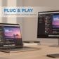 🔥 50% RABATT 📡 Trådlös HDMI-sändare & mottagare ✨ Plug-and-play, 1080P/60Hz & dubbla skärmlägen – smidigt för arbete, spel och filmkvällar 🎥