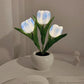 LED tulpan nattlampa blomsterbordslampa🌷
