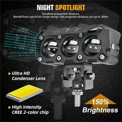 ✨Motorcycle Driving Light LED Auxiliary Light