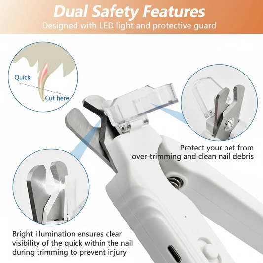 2-i-1 klotång för husdjur