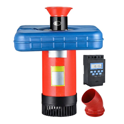 2-i-1 Dammluftare och Pump