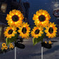 🌻 Realistisk & Vädertålig | 2026 BästSäljare Soldriven Solros | IP65 Utomhusdekoration
