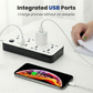 🔌 50% RABATT NU! ⚡ Eluttag med Flera Uttag & Lång Sladd – USB-Laddning & Överspänningsskydd – Säker Ström för Hem & Kontor 🏠