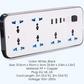 🔌 50% RABATT NU! ⚡ Eluttag med Flera Uttag & Lång Sladd – USB-Laddning & Överspänningsskydd – Säker Ström för Hem & Kontor 🏠