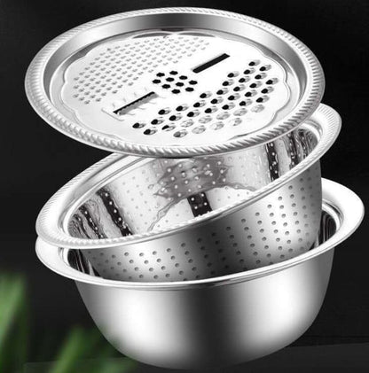 🥣 Ett smartare kök – 3-i-1 behållare för sila, riva och förvara