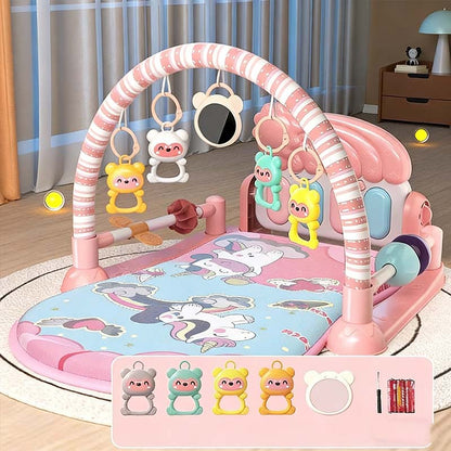 🥳HETT REA 2026🥳💞ÖVER 50 000 SÅLDA!💥50% RABATT! 🔥3-i-1 Musikalisk Pianolekmatta för Baby