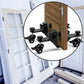 🚪 50% RABATT NU! Dörrmonteringshjul med två rullbottnar – underlättar positionering, förflyttning och montage av tunga dörrar 🔧🚪
