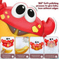 🦀 50% RABATT NU! Crab Bubble Machine Bath Toy – söt krabbdesign, riklig bubbleström & inbyggd musik – för en magisk och rolig baddagsupplevelse 🛁🎶