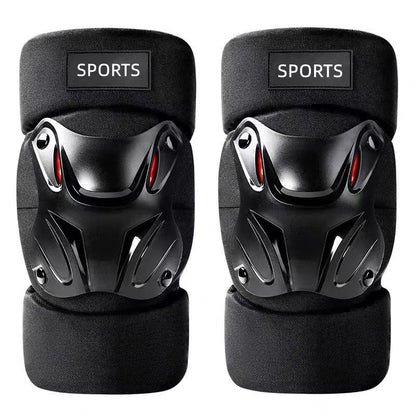 🛡️ 50% RABATT NU! 🏍️ Knä- & Armbandsskydd Set för Motorcykel