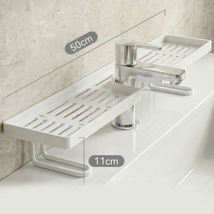 🔥🎁Nyhet 50 % RABATT🔥 ✨ ✨ Svamphållare & avrinningsgaller för diskbänken – ingen borrning krävs 💧