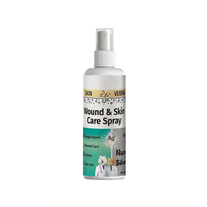🔥🎁Nyhet 50 % RABATT🔥Sår- och hudvårdsspray för hundar och katter, 100 ml