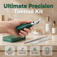 ✂️ 50 % RABATT NU! 💅 Tre-delat set för precis nagelvård – böjt blad förhindrar sprickor – dubbelsidig fil jämnar ut ojämnheter – perfekt för hemmabruk 🏠