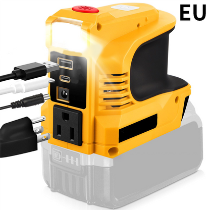 🔥🎁Nyhet 50 % RABATT🔥🔥Kompakt DC till AC-inverter – lämplig för bilar, husbilar, utomhusbruk och fritidshus