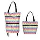 🛒 50% RABATT NU! 🧳 2‑i‑1 Hopfällbar Shoppingvagn – Stor Kapacitet & Slitstarkt Oxford-tyg – Perfekt för Matbutik, Marknad, Camping & Resor 🌿