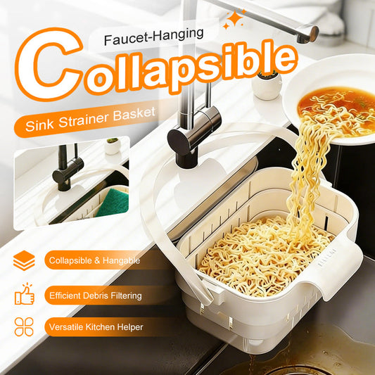 ✨52% RABATT NU! ✨🧼Hopfällbar sil för diskhon – fångar matrester ， perfekt för små kök 🏠