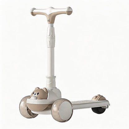 🛴 50% RABATT! ✨ Barnscooter med lysande hjul – Robust & säker – Perfekt för aktiv rörelse – mjuk åkning & färgglada ljuseffekter 🌈💨✨