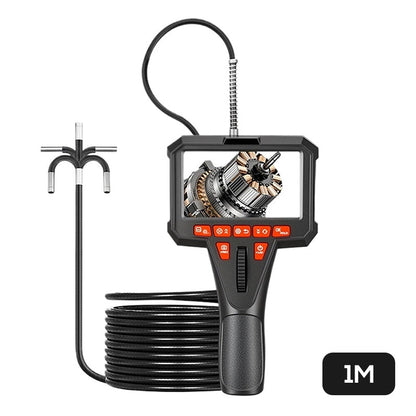 🔧 50% RABATT NU! 📷 6mm Handhållen Bilendoskop med Artikulerande Kamera – Tvåvägs Lins & LED-belysning – Perfekt för Motorinspektion & Diagnos 🚗